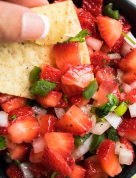 Easy Strawberry Salsa Recipe