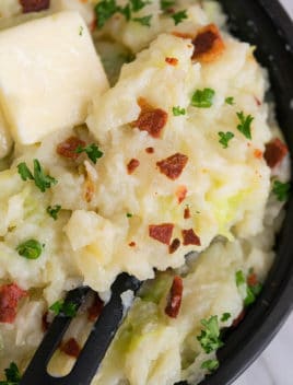 Irish Colcannon Recipe (Cabbage and Potatoes)