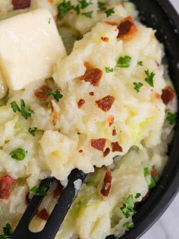 Irish Colcannon Recipe (Cabbage and Potatoes)