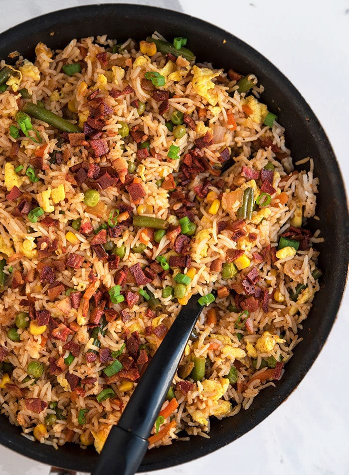 Bacon Fried Rice One Pot One Pot Recipes