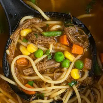 Easy Beef Noodle Soup Recipe