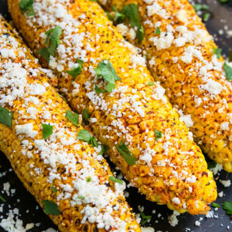 Easy Mexican Corn On The Cob Recipe (Elote)