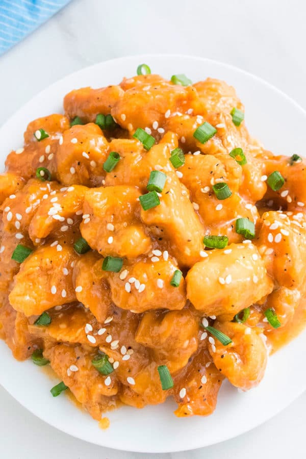 Crockpot Orange Chicken | One Pot Recipes