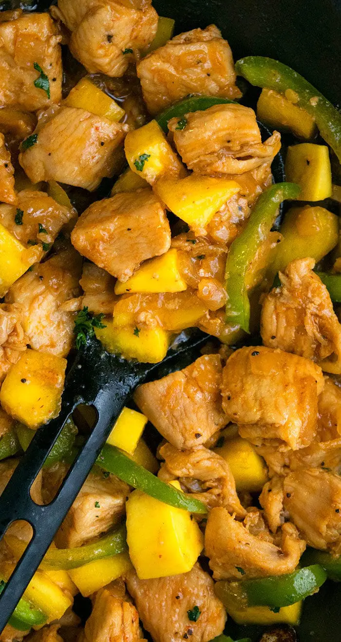 Mango Chicken Stir Fry