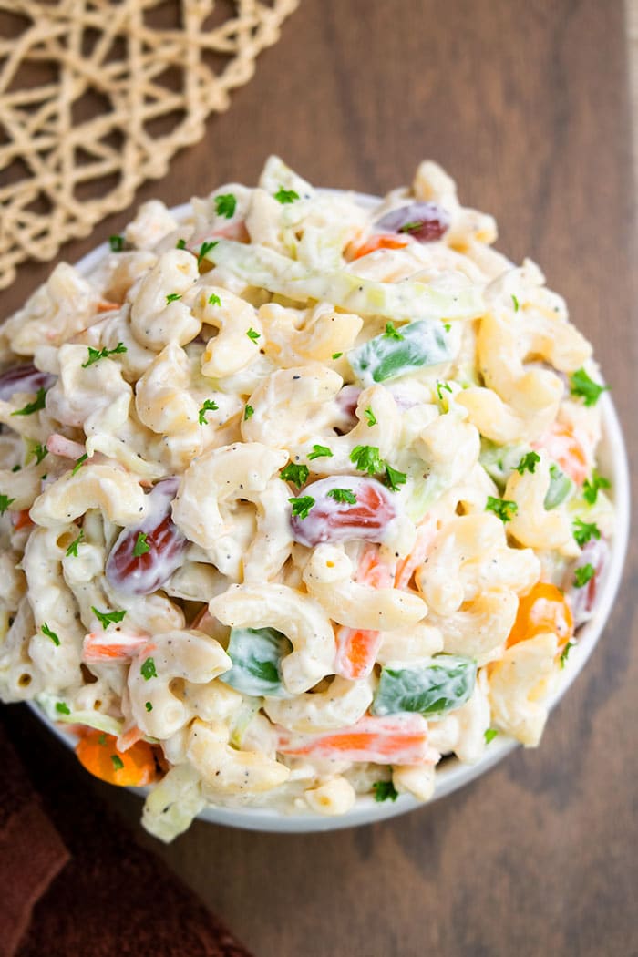 Best Macaroni Salad (One Bowl) | One Pot Recipes