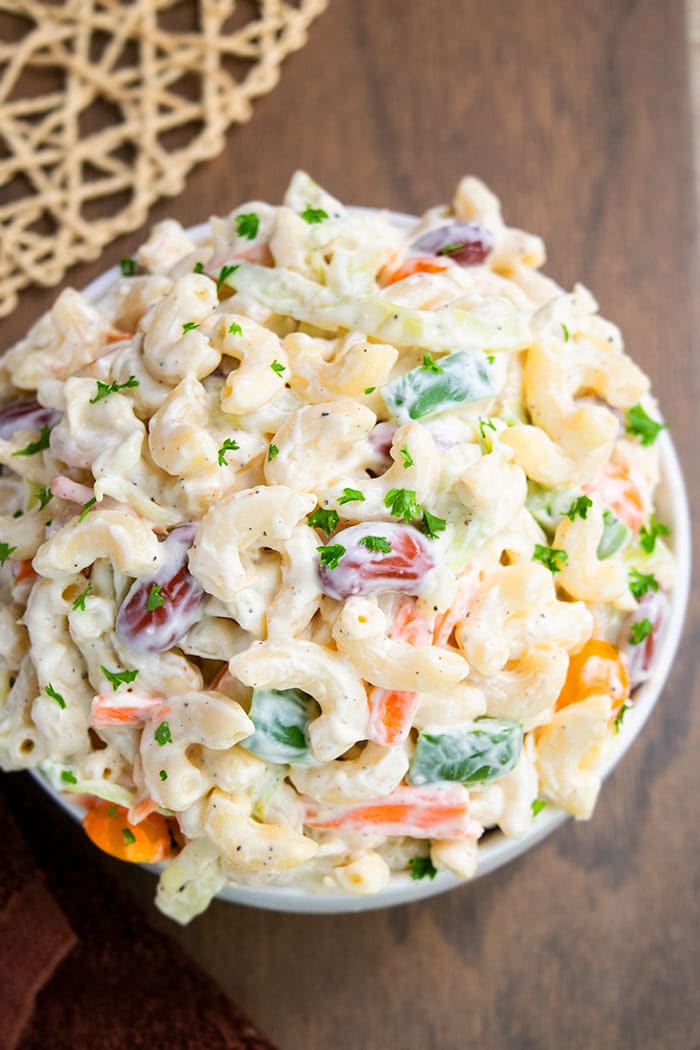 Best Macaroni Salad (One Bowl) | One Pot Recipes