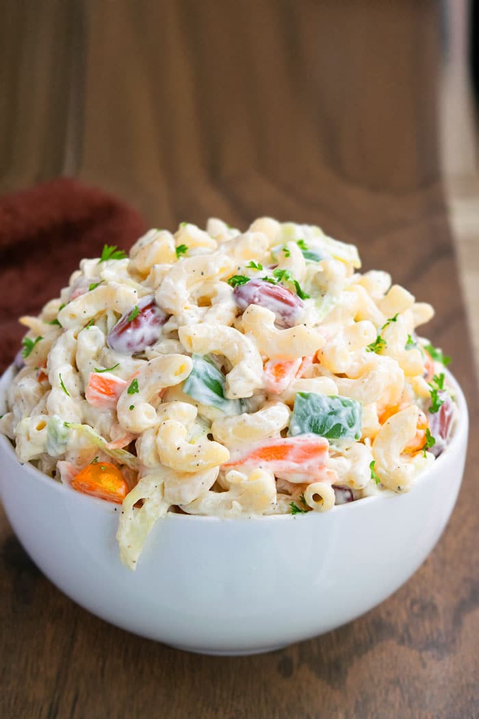 Best Macaroni Salad (One Bowl) One Pot Recipes