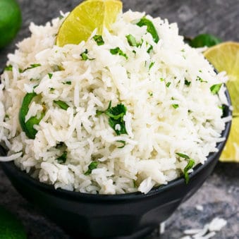 Cilantro Lime Rice Recipe (One Pot Meal)