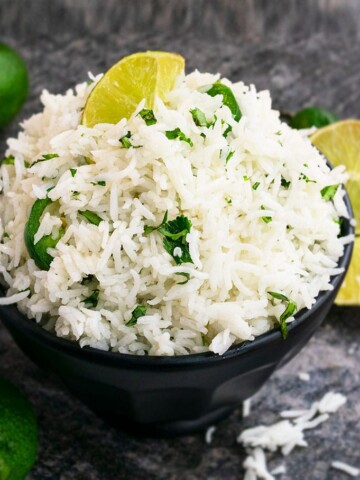 Cilantro Lime Rice Recipe (One Pot Meal)