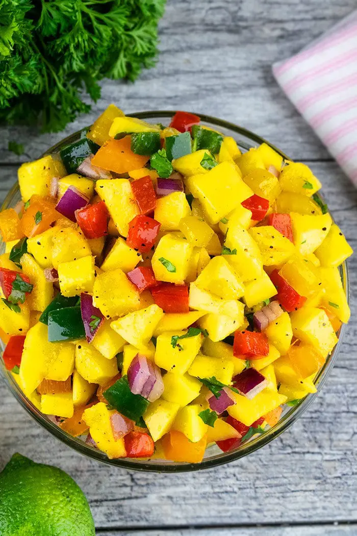 How to Make Mango Salsa