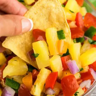 Easy Pineapple Salsa Recipe