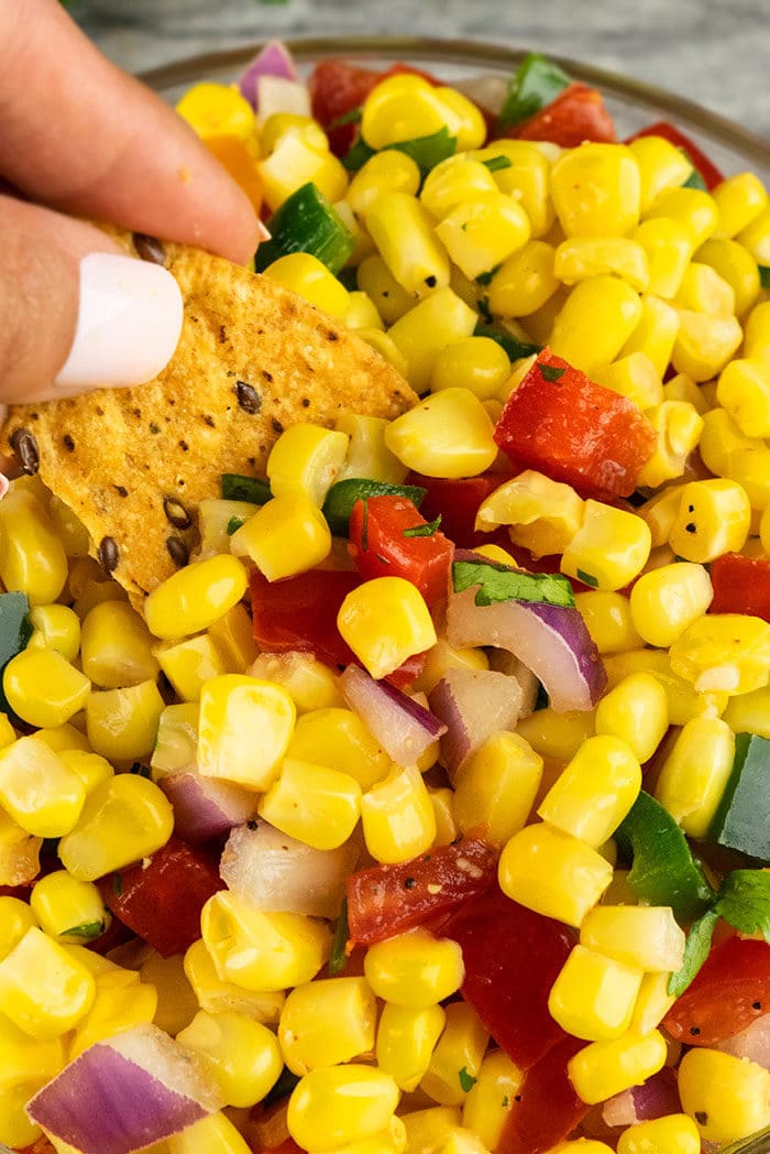 Easy Corn Salsa Recipe