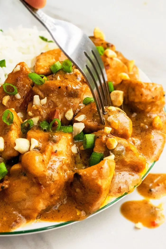 Instant Pot Peanut Butter Chicken One Pot Recipes