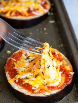 Easy Eggplant Pizza Recipe (One Pan Meal)