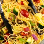 Easy Italian Spaghetti Salad Recipe