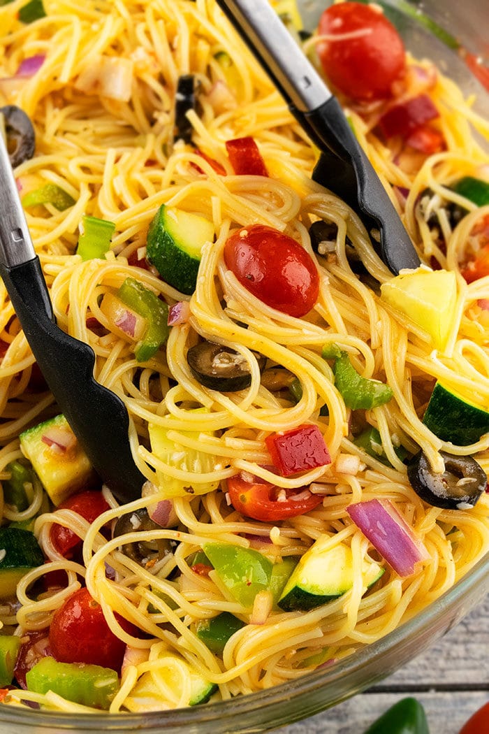 Italian Spaghetti Salad One Pot Recipes