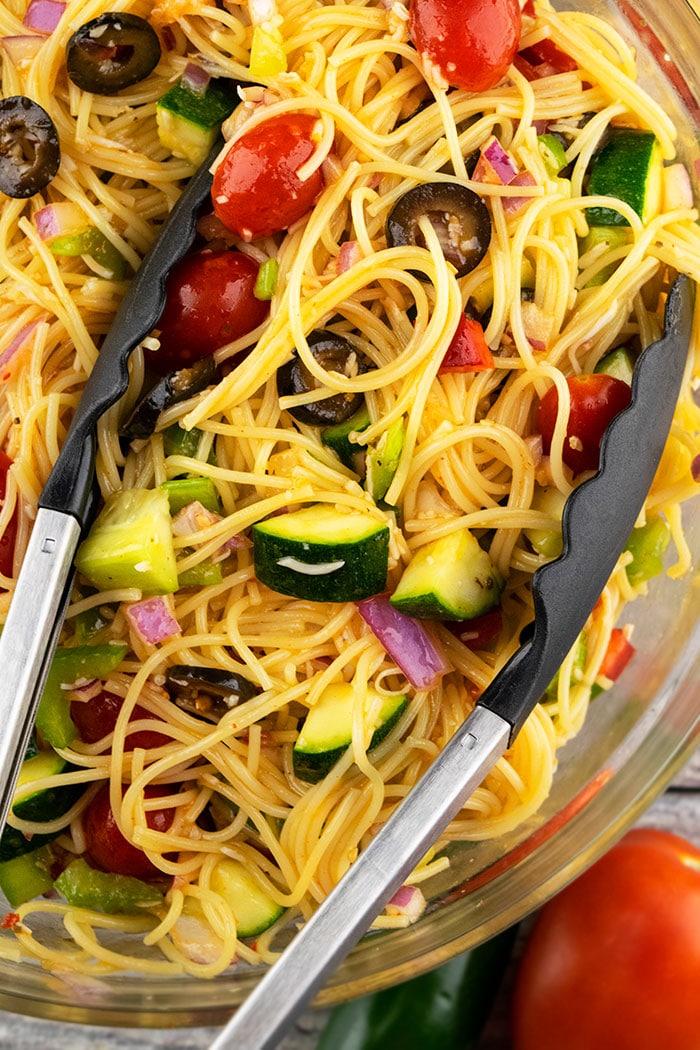 Italian Spaghetti Salad | One Pot Recipes