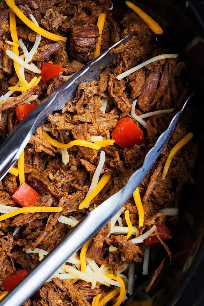 Crockpot Chipotle Barbacoa Meat