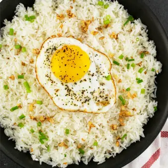 Garlic Rice Recipe (Garlic Fried Rice)