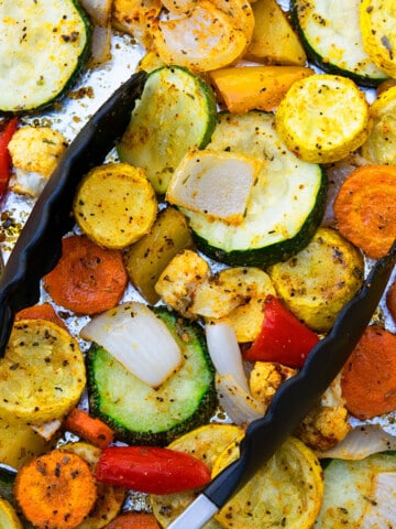 Oven Roasted Vegetables Recipe