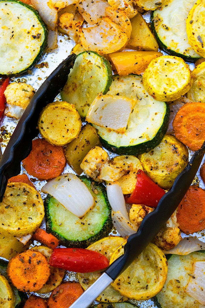 Sheet Pan Roasted Vegetables Recipe