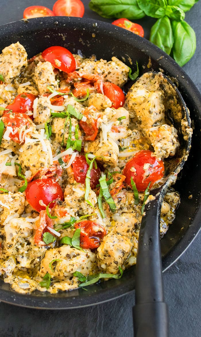 Basil Pesto Chicken