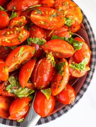 Easy Marinated Tomatoes Recipe