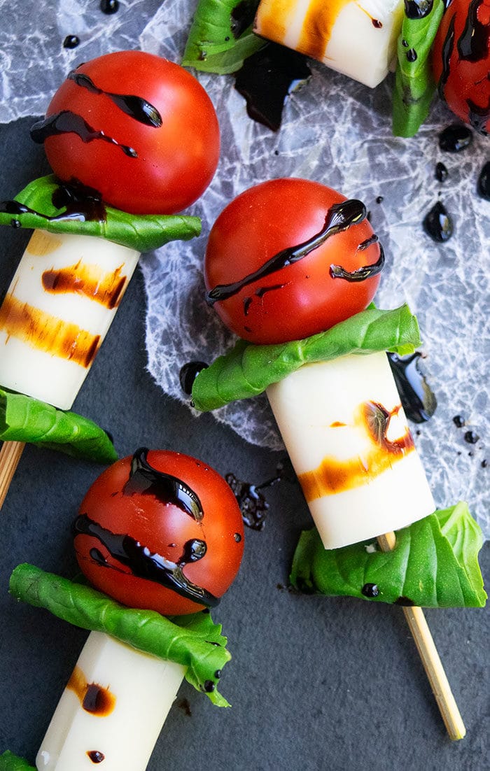 Caprese Skewers One Pan One Pot Recipes