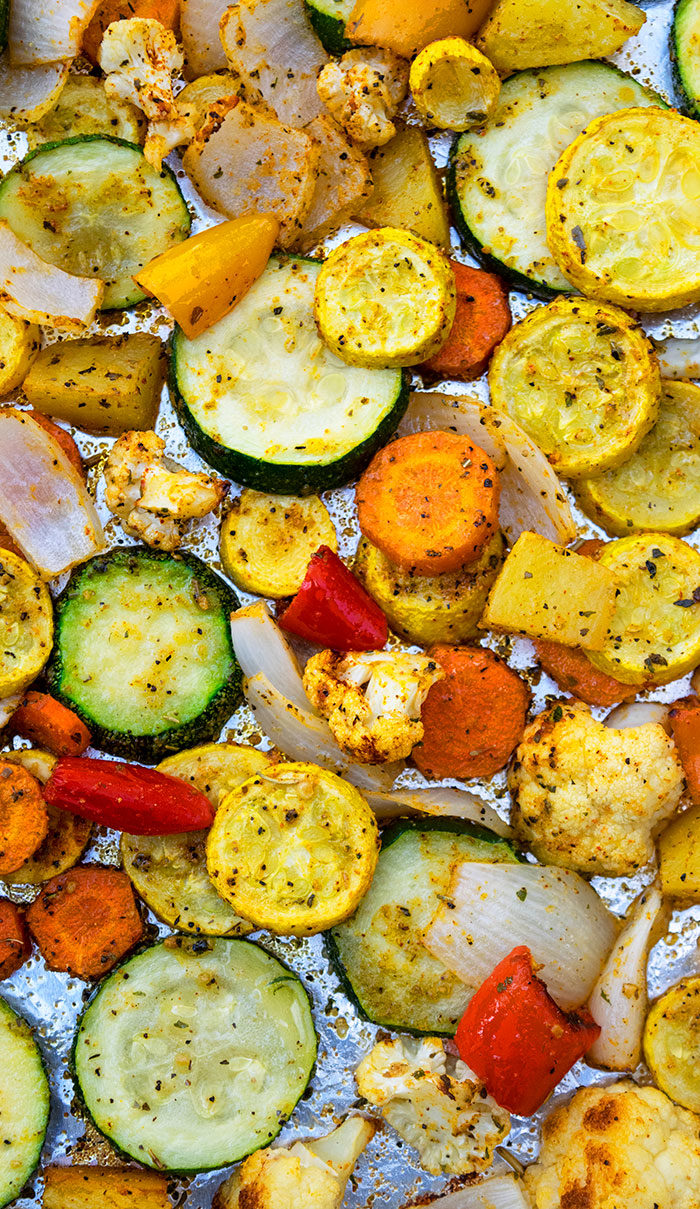 Oven Roasted Vegetables One Pan One Pot Recipes