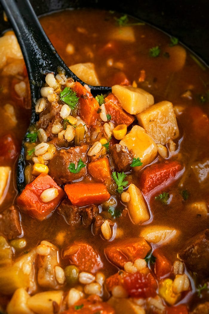 Beef and Barley Soup 