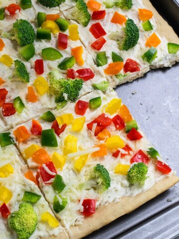 Crescent Roll Veggie Pizza Recipe