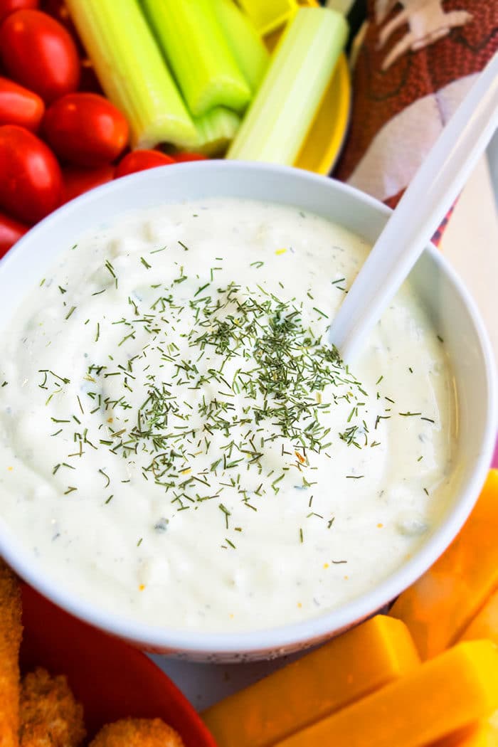 Creamy Dill Dip (One Bowl) | One Pot Recipes