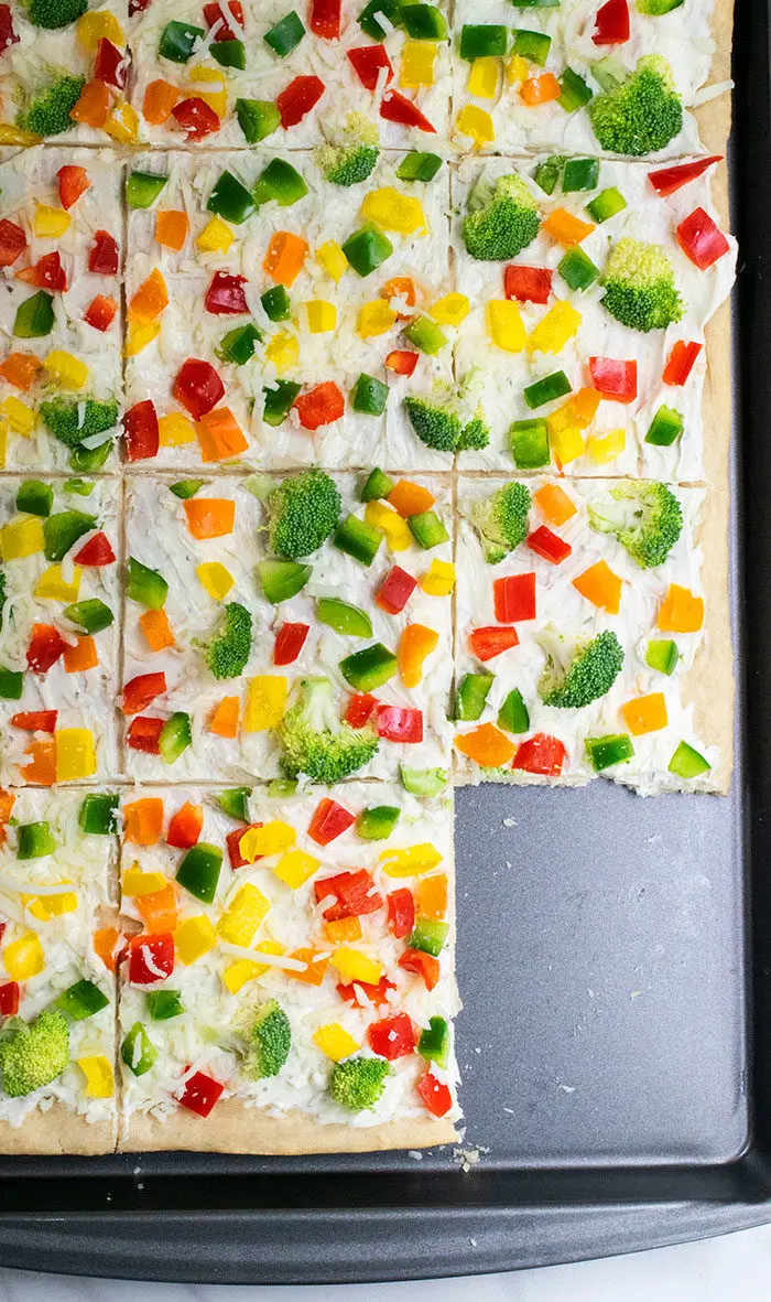 Classic Ranch Veggie Pizza