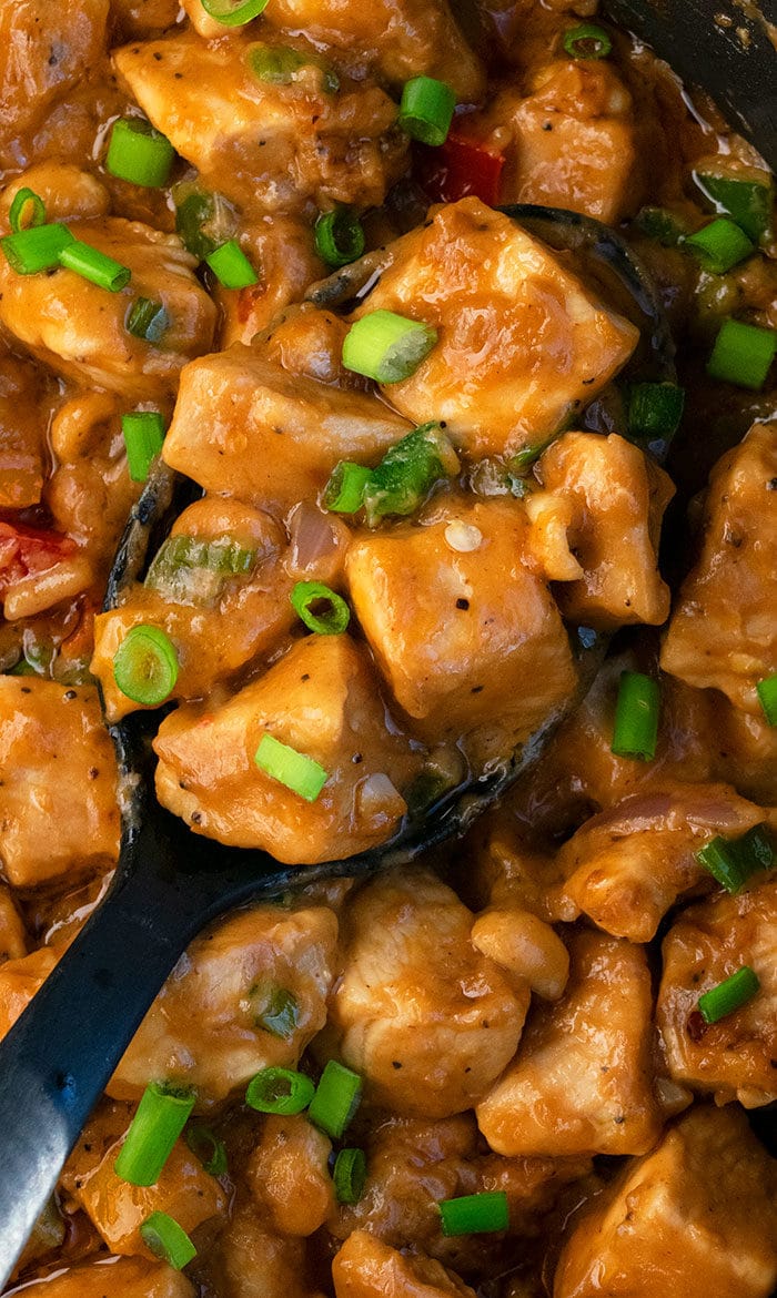 One Pot Bourbon Chicken