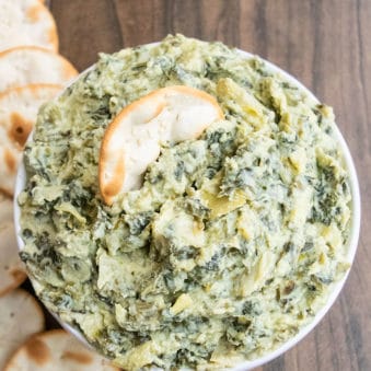 Homemade Spinach Artichoke Dip Recipe