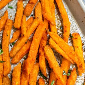 Oven Baked Sweet Potato Fries Recipe