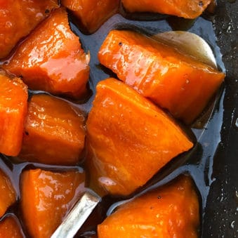 Instant Pot Candied Yams - Sweet Potatoes - Simply Happy Foodie