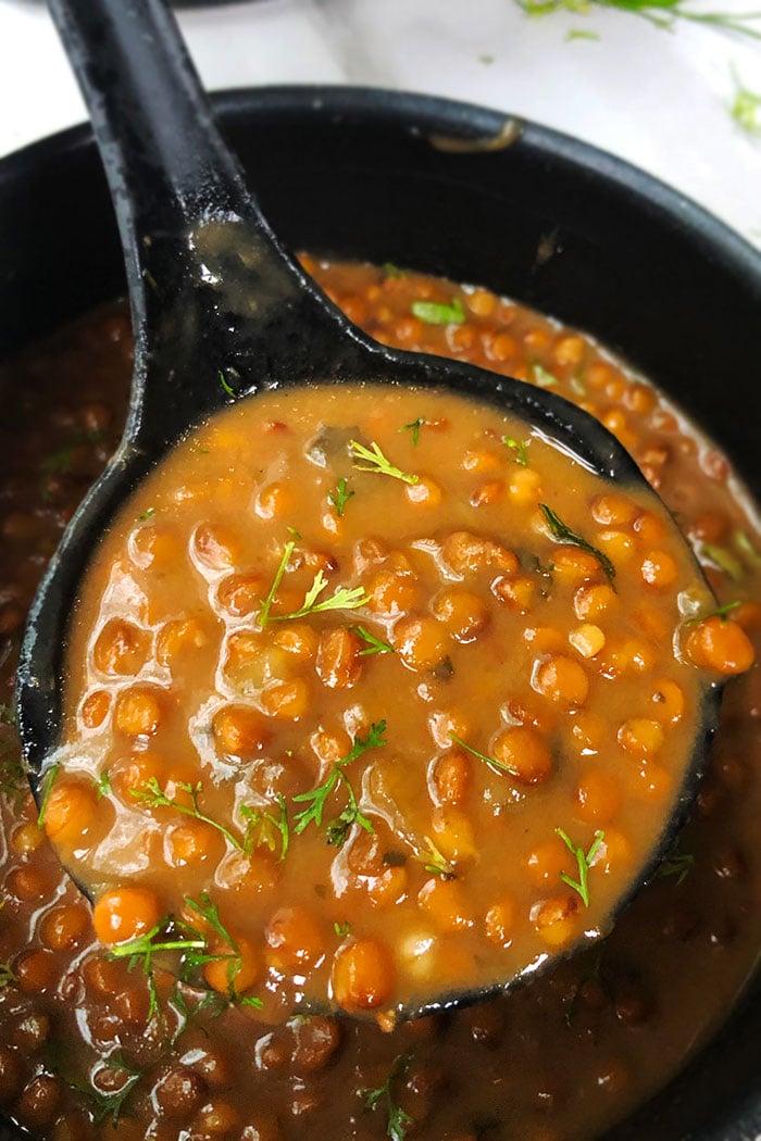 Easy Lentil Soup (One Pot) One Pot Recipes