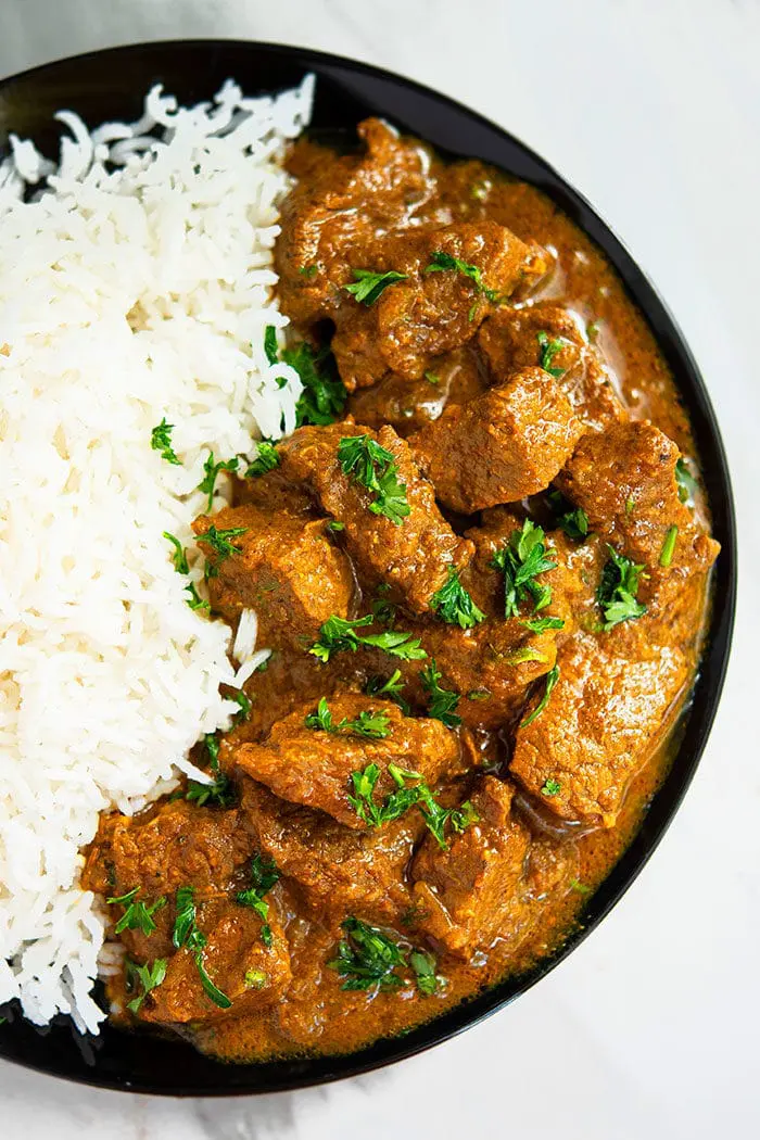 Instant Pot Beef Curry Indian One Pot Recipes