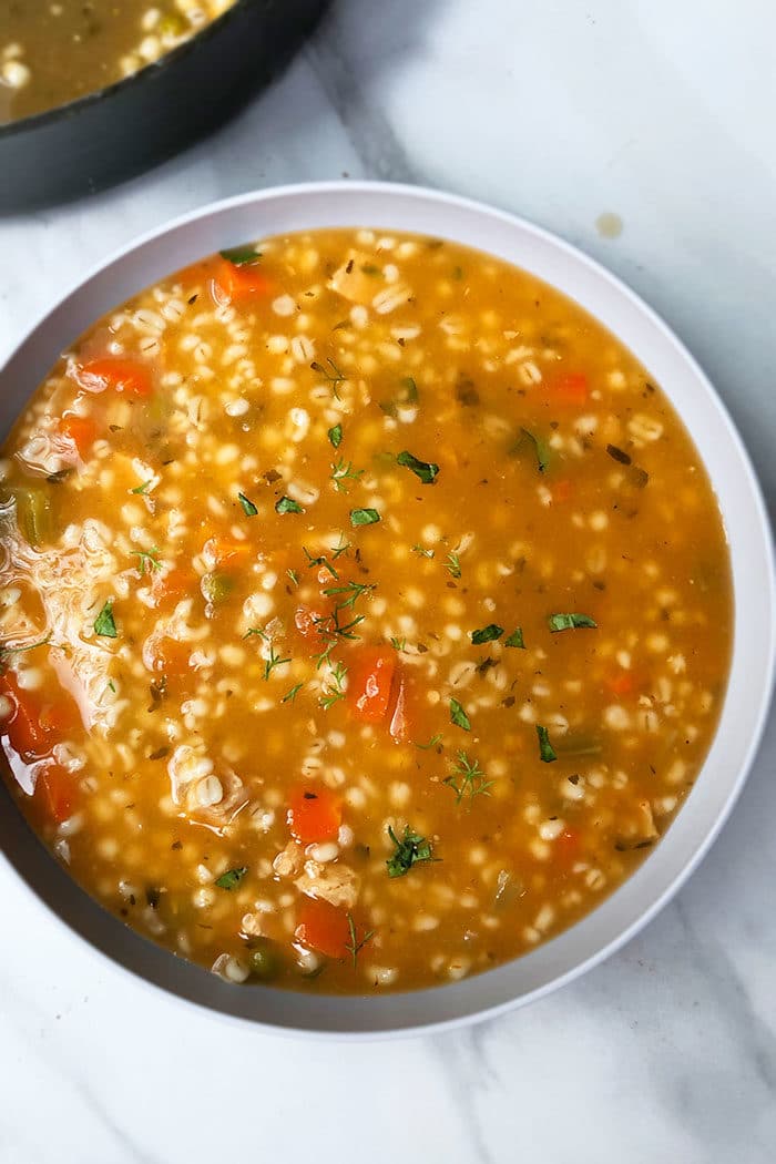 Chicken Vegetable Barley Soup