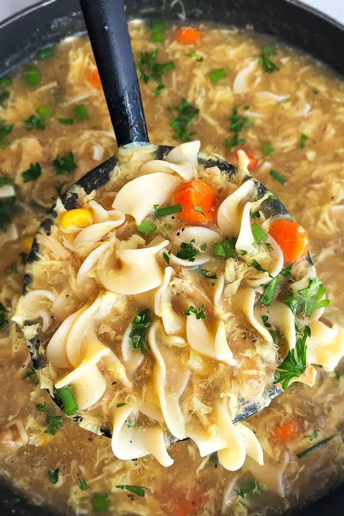 Best Creamy Turkey Noodle Soup