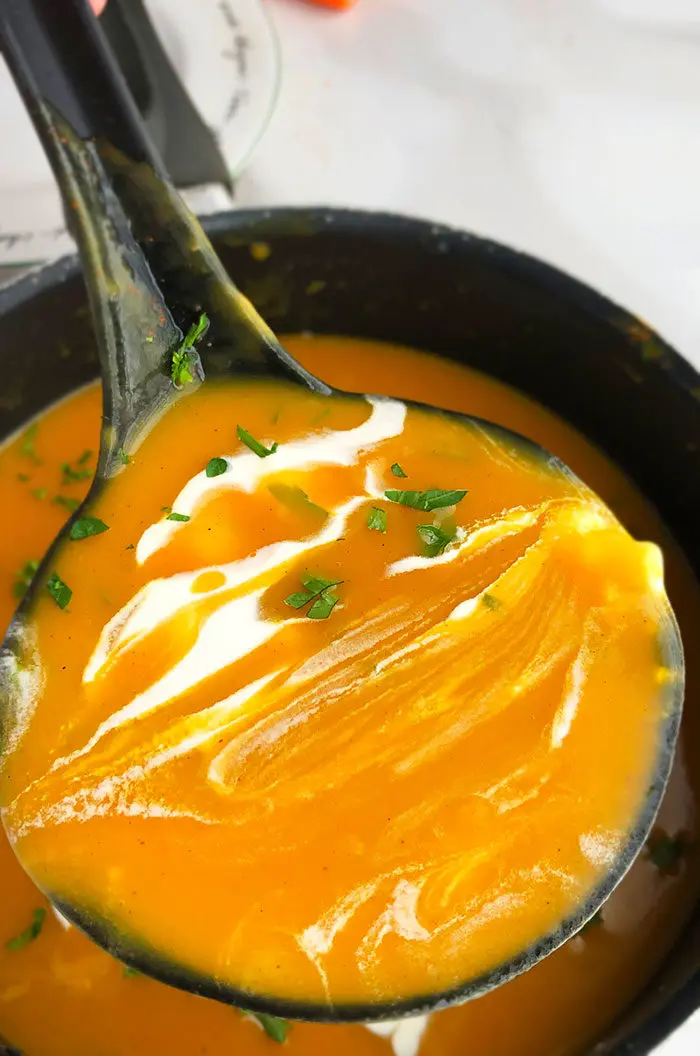 Easy Carrot Ginger Soup Recipe