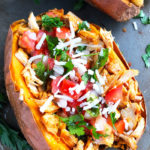 Mexican Chicken Stuffed Sweet Potatoes Recipe