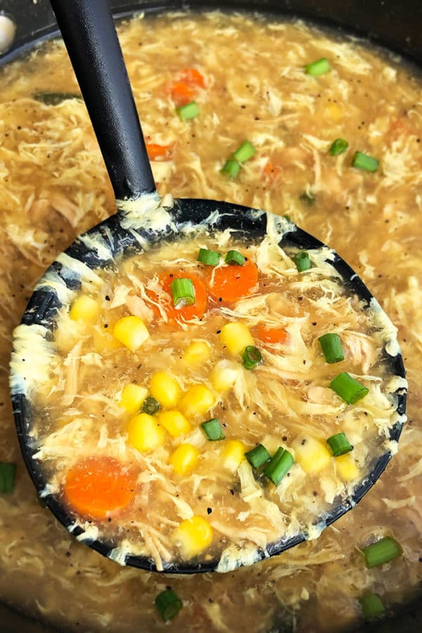 Chicken Corn Soup (One Pot) | One Pot Recipes