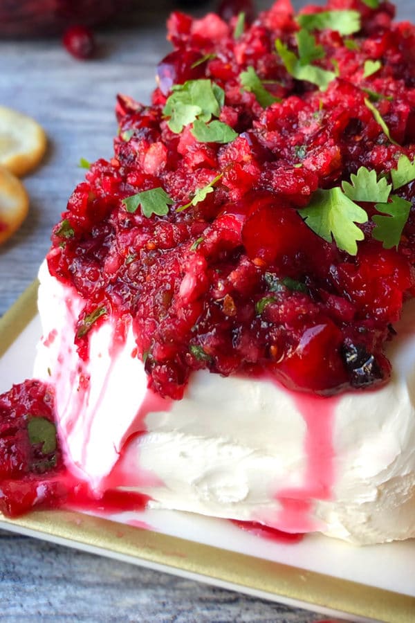 Cranberry Salsa With Cream Cheese One Pot One Pot Recipes