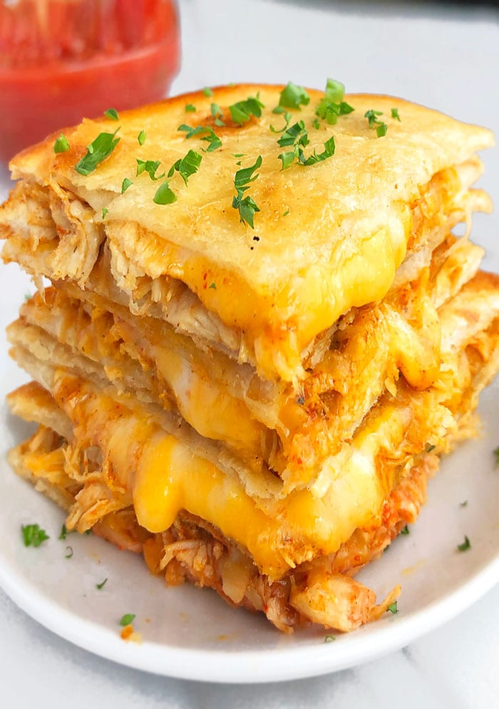 Mexican Chicken and Cheese Quesadilla