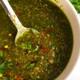 Easy Chimichurri Sauce Recipe