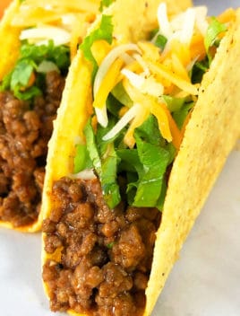 Easy Ground Beef Tacos Recipe
