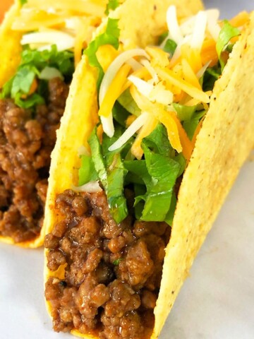 Easy Ground Beef Tacos Recipe