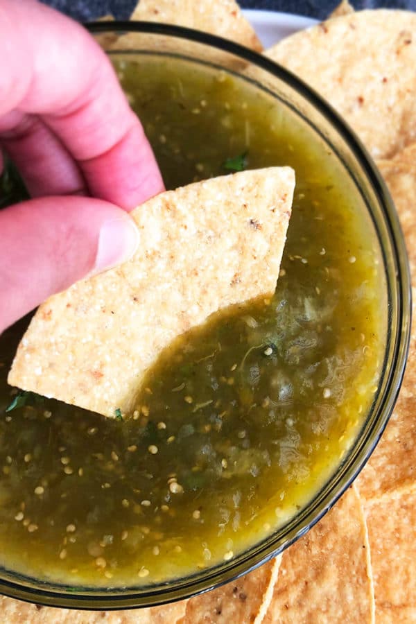 Salsa Verde (Blender) One Pot Recipes